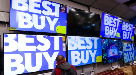 百思買(mǎi)的季度銷售額下降